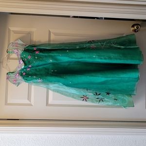 NWOT Disney Frozen Princess Elsa Costume, Size 7/8 Dress